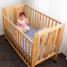Fold N Go Timber Cot
